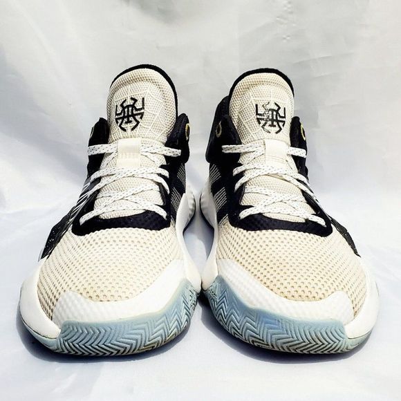 Adidas D.O.N Issue #1 Spiderman Edition Sneakers White/Black EH2434 Men's Size 6 - Picture 3 of 10